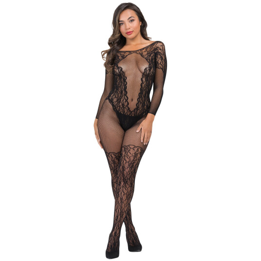 Fifty Shades of Grey Captivate Spanking Bodystocking       - Svart - One Size