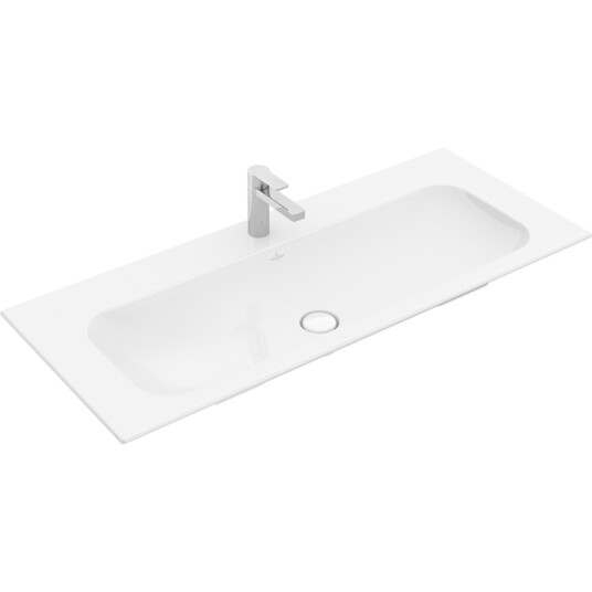 VILLEROY & BOCH FINION SERVANT 120X50, HVIT ALPIN CERAMICPLUS U/OVERLØP