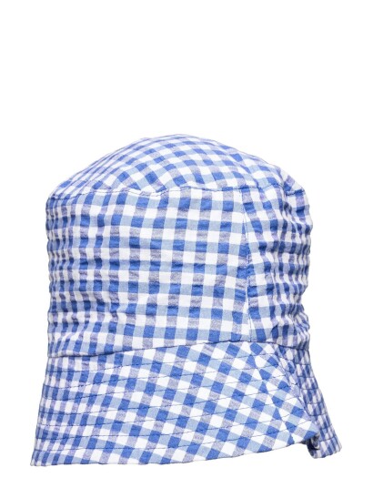 Ma-ia Family Jun Plaid Hat Blue Ma-ia Family BLUE 48-50,52-54