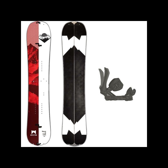 Weston Snowboards Weston Ridgeline m/binding Splitboardpakke - Herre