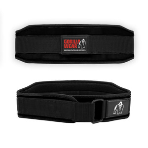 4 Inch Womens Lifting Belt, black, small