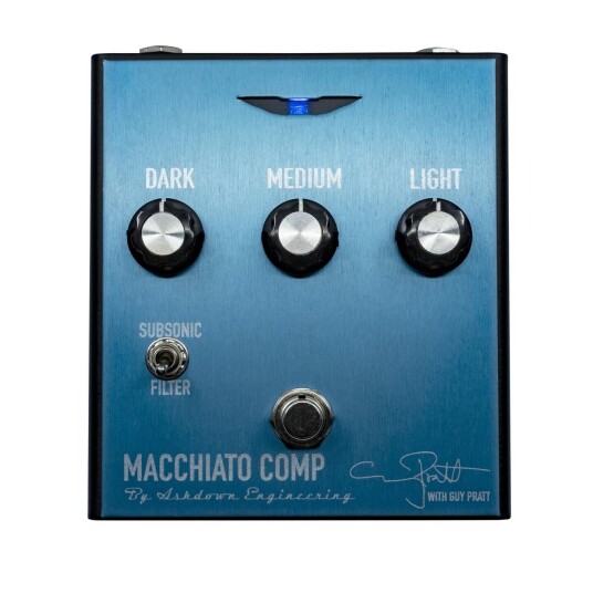 Ashdown Macchiato Compressor Guy Pratt-Signatur Tre-Bånds Kompressor