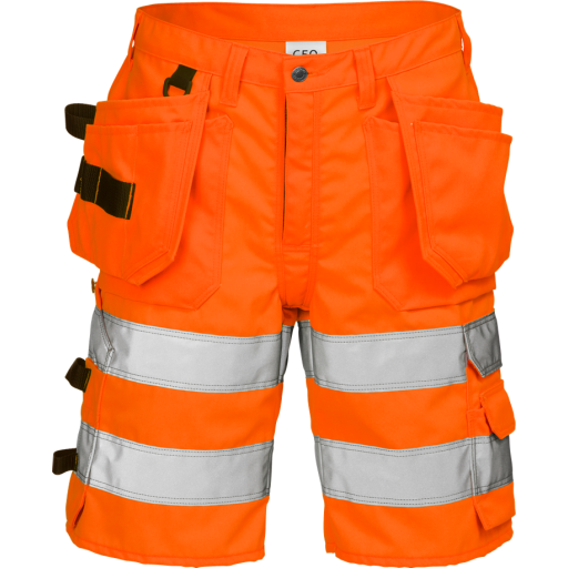 Fristads Shorts 2028 Plu, Klass 2 Varsel Orange C48