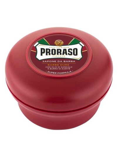 PRORASO Shaving soap Nourishing Sandalwood 150 ml