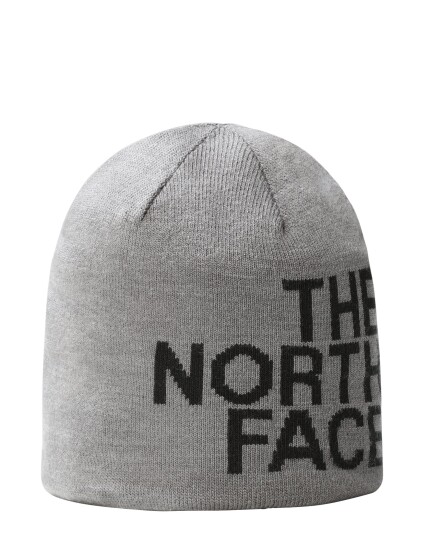 The North Face Reversible TNF Banner Beanie TNF Medium Grey Heather/TNF Black