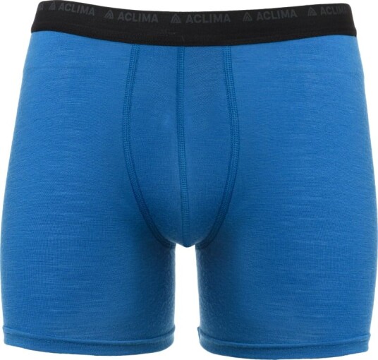 Aclima Men's LightWool Boxer Blå XL Man