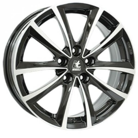 It Wheels Elena Gloss Black Polished 6.5x16 5x120 ET46 B72.6