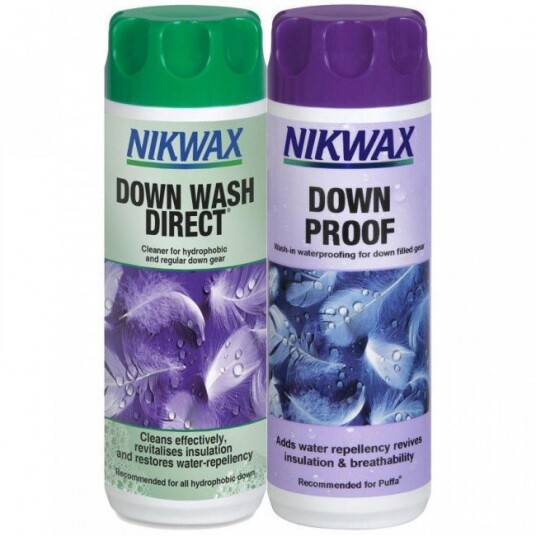 Nikwax Down Wash + Down Proof, 2x300 ml 2x300ml