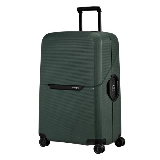 Samsonite Magnum ECO hard stor L koffert 75 cm 4 hjul Grønn