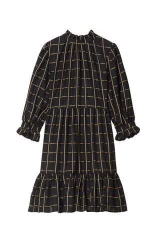 By Malina Arya Dress - Black Check XS