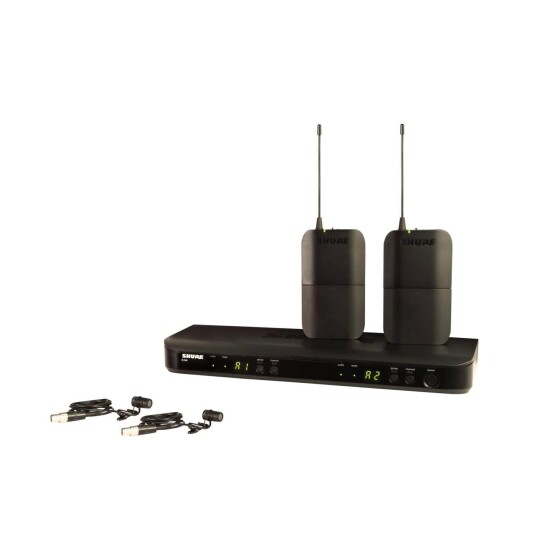 Shure Blx188 Dual Lavalier System Wl185 S8 (823-832 Mhz)