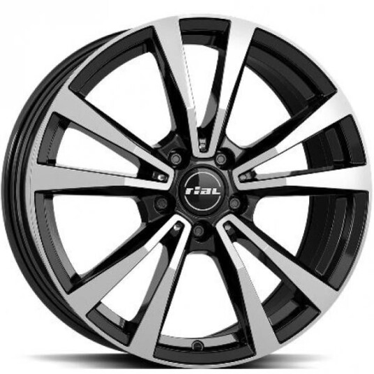 Rial M12 Diam Black Pol 7.5x18 5x112 ET49 B66.6