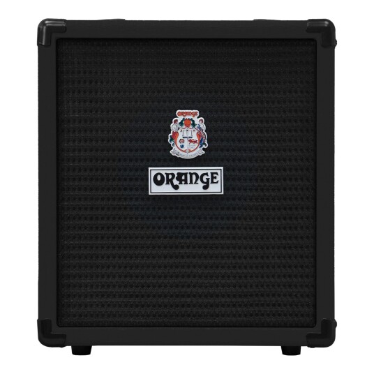 Oransje Crush Bass 25 Svart 25w Bass Combo