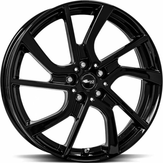 Brock Eb1 Shiny Black 5x19 5x112 ET43 B66.6