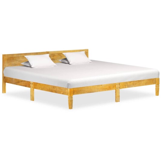 vidaXL Sengeramme heltre mango 200 cm