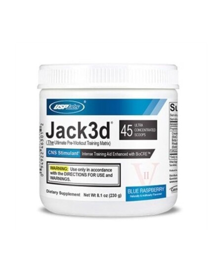 USP Labs Jack3d Preworkout 248g - Raspberry Lemonade