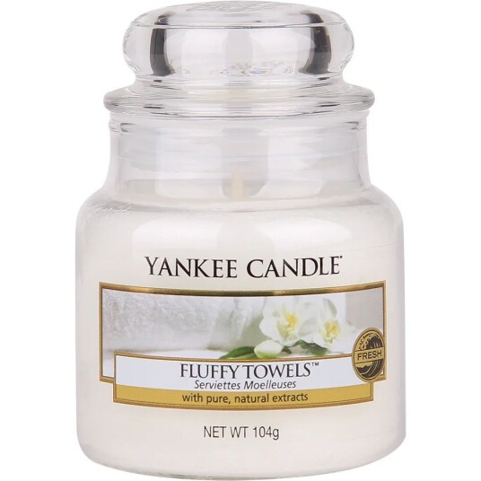 Yankee Candle Fluffy Towels, 104 g Duftlys