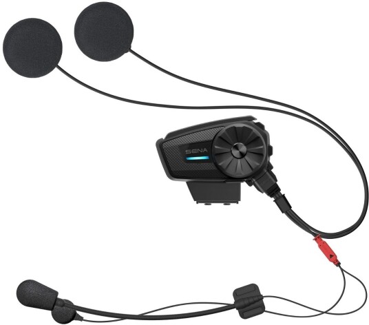 Sena Spider RT1 HD Bluetooth Enkeltpakke for kommunikasjonssystem en størrelse Svart