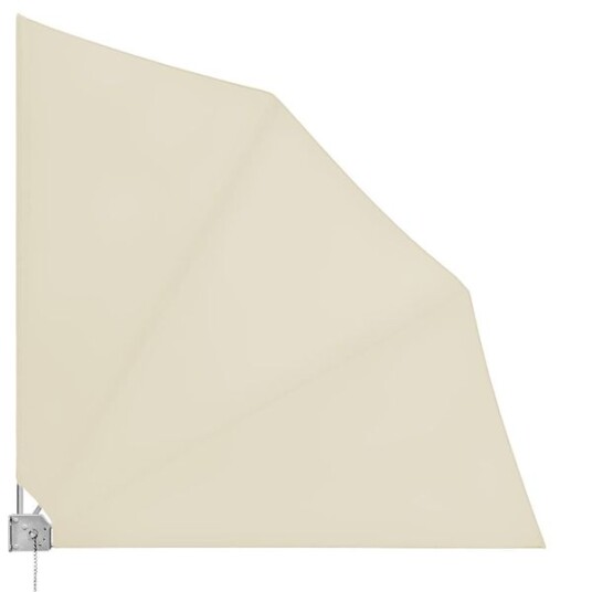 Balkongvifte markise 140x140cm beige