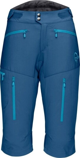 Norr?na Women's Fj?r? Flex1 Shorts M, Mykonos Blue