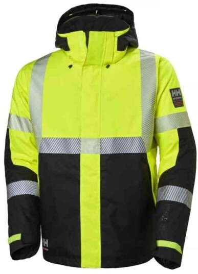 HH ICU allværs Vinterjakke, HiVis kl.3 Mann, Str. (US/ CA): XXXL, HiVis Gul