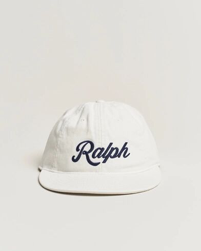 Polo Ralph Lauren Ralph Cotton Twill Retro Cap Deckwash White