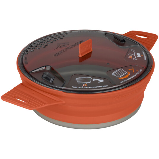 Sea To Summit X-Pot 1.4L Rust, sammenleggbar kjele 1,4 L Rust