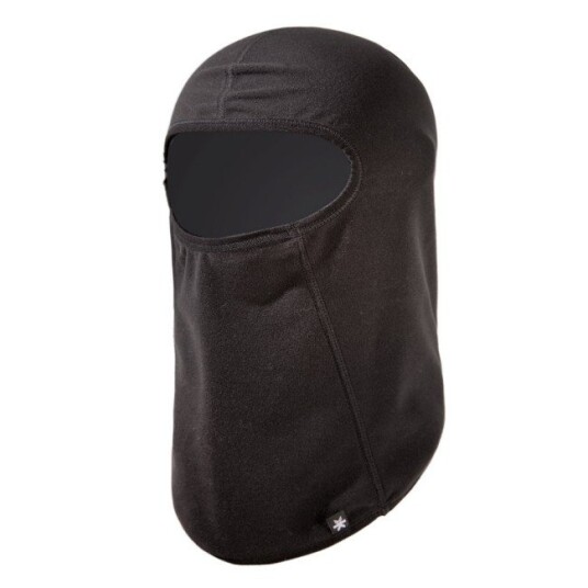 Kama Fleece Balaclava, Tynn, Black