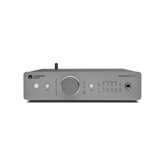 Cambridge Audio Dacmagic 200m Grå Dac Mqa 32-Bit/768khz Xlr Bluetooth