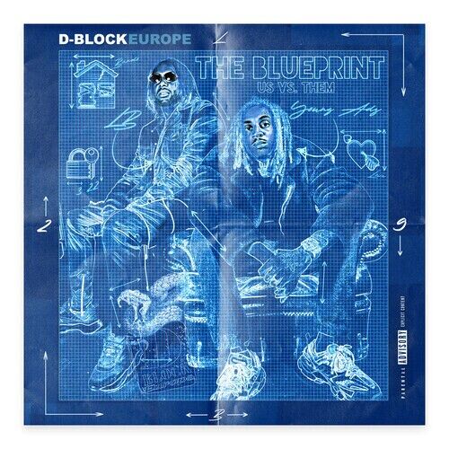 D-Block Europe : The Blueprint Us Vs. Them CD 2 discs 2020