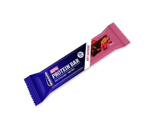 Maxim 40% Protein Bar Soft Raspberry 50g