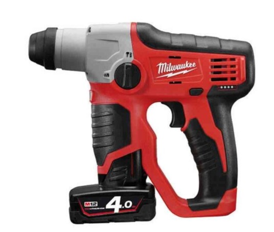 Milwaukee Borhammer M12 H-402C 12V 4.0Ah, med koffert