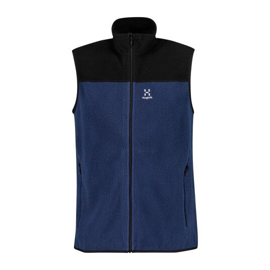 Haglöfs Lava Vest , fleecevest herre L Tarn Blue/True Black