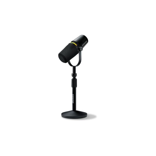 Shure Mv7+ Bundle Black Xlr/usb Microphone, Podcast Kit