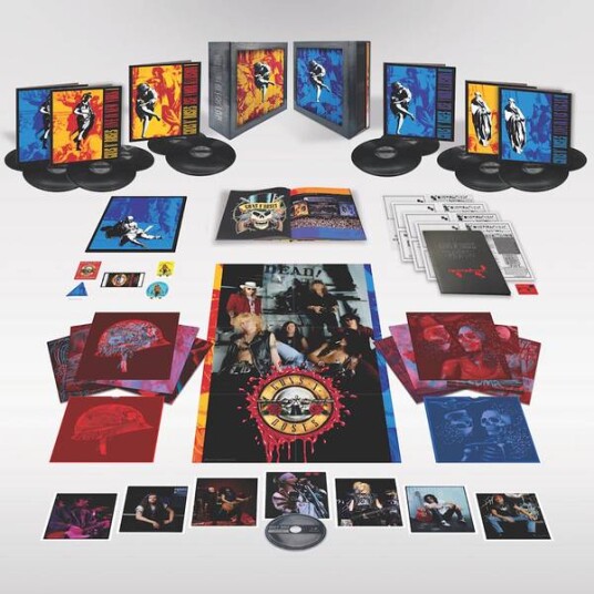 Guns N' Roses Use Your Illusion Ii Super Deluxe Edition Remastered 12lp Vinyl + BluRay + Bok + Memorabilia