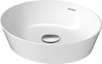 Duravit Cape Cod Toppmontert servant 400x360 mm, u/bl.hull, u/overløp, Hvit