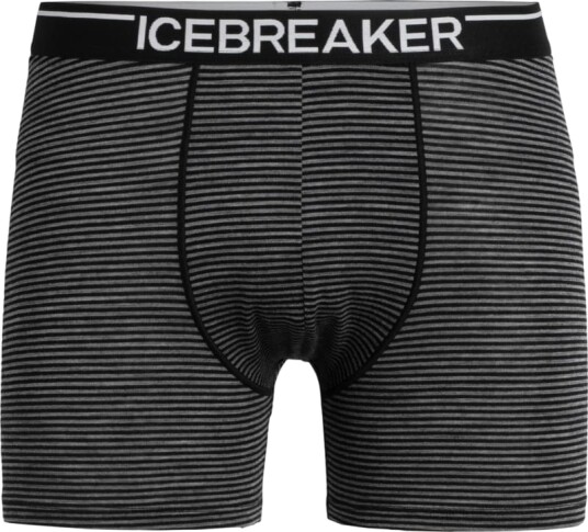 Icebreaker Men's Anatomica Boxers S , Gritstone Heather