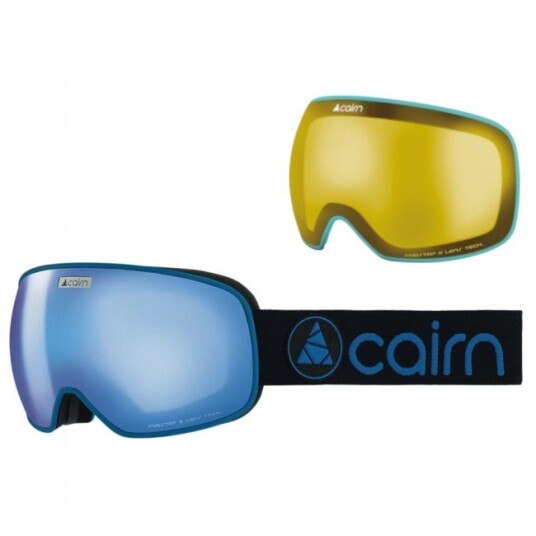 Cairn Magnetik, Skibriller, Mat Black blue