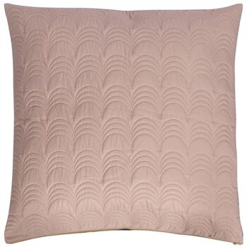 Borg Living Gavlpute - Rosa & antrasitt - 80x80cm - Gavlputer til sengen