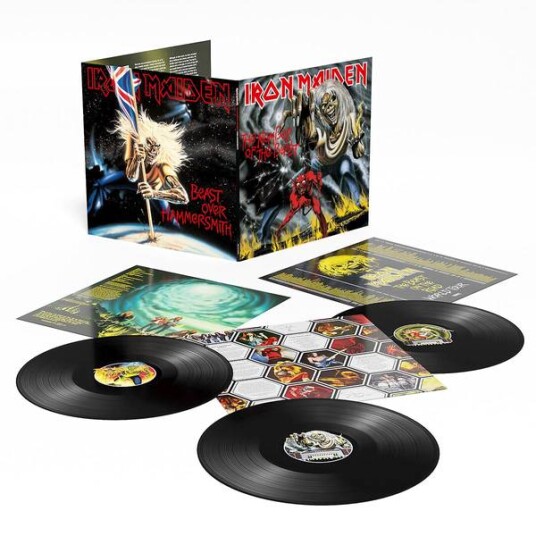 Iron Maiden The Number Of The Beast 40th Anniversary Limited Edition Incl. Beast Over Hammersmith Live 1982 3lp Vinyl