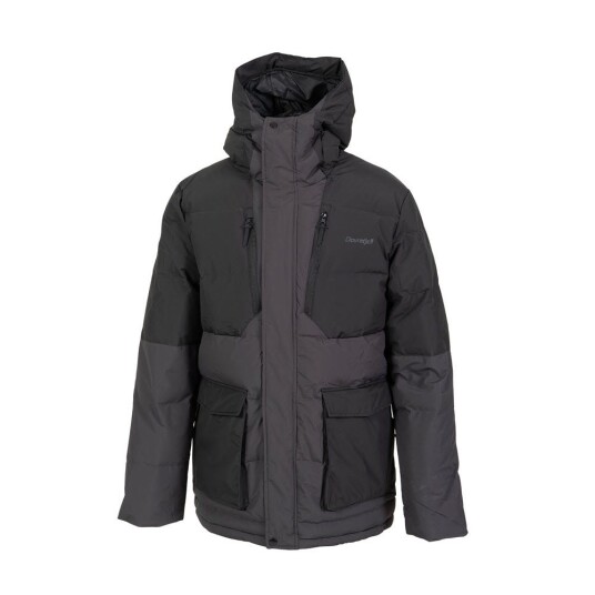 Dovrefjell Frost Q.B Tex dunjakke (M) black/grey - Str. S