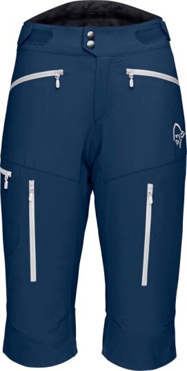 Norrøna Women's Fjørå Flex1 Shorts L, Indigo Night