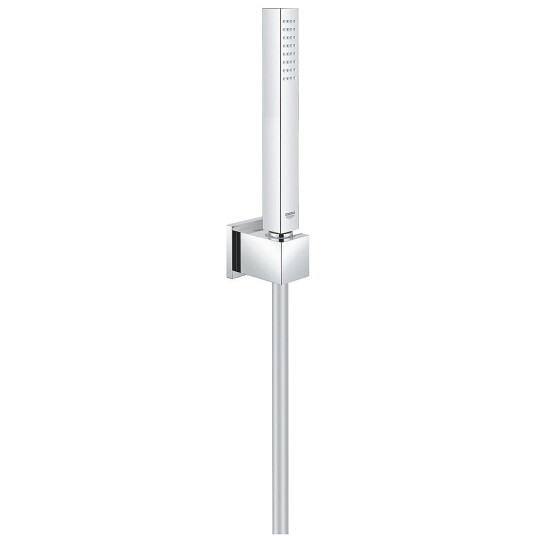 Grohe Euphoria Cube hånddusjsett Med holder/slange, EcoJoy, Krom