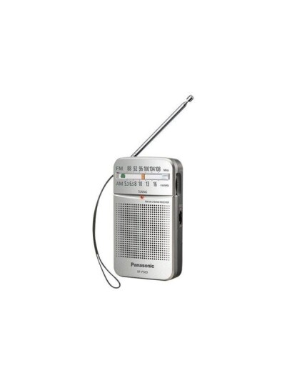 Panasonic -RF-P50DEG - portable radio - FM/MW - Mono - Sølv