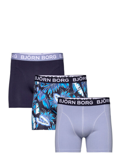 Björn Borg Cotton Stretch Boxer 3P Navy Björn Borg MULTIPACK 8 S , M , L , XL , XXL