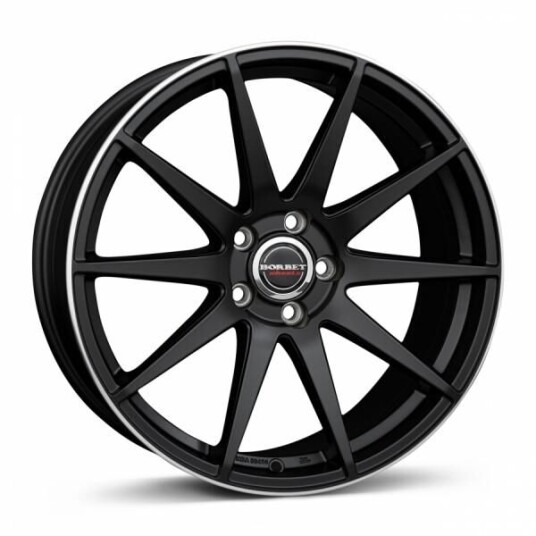 Borbet Gtx Black Rim Polished Matt 10x20 5x112 ET35 B66.6