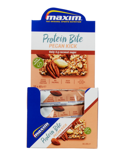 Maxim Protein Bite Pecan Kick 16x40g