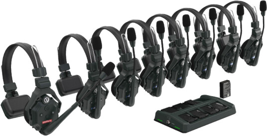 Hollyland Solidcom C1 Full Duplex Wireless Intercom System med 8 headset