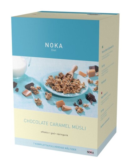 NOKA Choco Caramel Müsli - 7 måltider