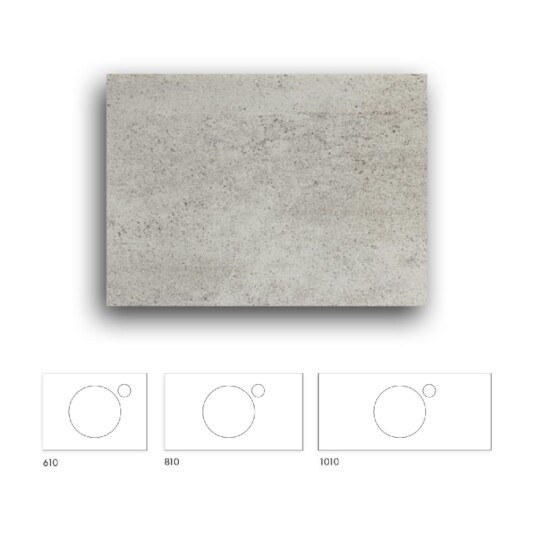 Macro Design Crown+ Dekton Benkeplate Keon / 61cm